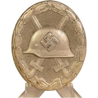 Verwundetenabzeichen in Silber, sårmärke i silverklass. Espenlaub militaria