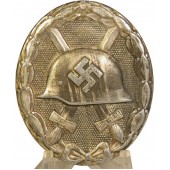 Verwundetenabzeichen in Silber, insignia de plata con la marca 26
