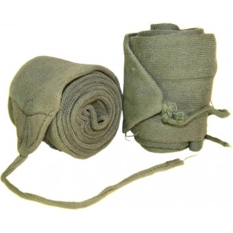 WW2 period cotton putties. Espenlaub militaria