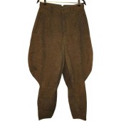 Pantaloni da partigiano d'epoca della Seconda Guerra Mondiale