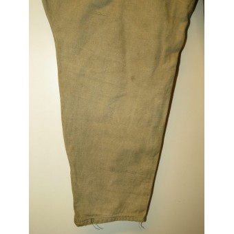 Sovjetiska ryska byxor från andra världskriget, bomull, daterade 1944!. Espenlaub militaria