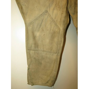 Sovjetiska ryska byxor från andra världskriget, bomull, daterade 1944!. Espenlaub militaria