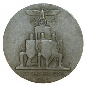 1936 NSDAP Reichsparteitag - Insigne du jour du parti du Reichs par Gustav Brehmer