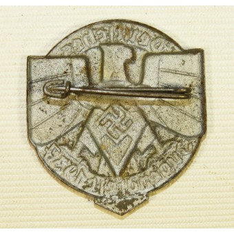 1937 Hitler Jugend Deutsches Jugendfest badge. Espenlaub militaria