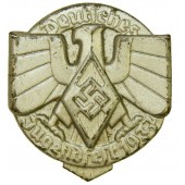 1937 Hitler Jugend Deutsches Jugendfest märke