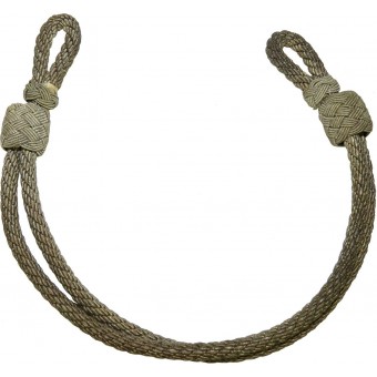 Cable de la barbilla para el sombrero del visera del oficial de la Wehrmacht, la Luftwaffe o Waffen SS. Espenlaub militaria