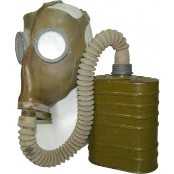 Sovjetisk gasmask från före andra världskriget BN T4 med mask MOD 08. Espenlaub militaria