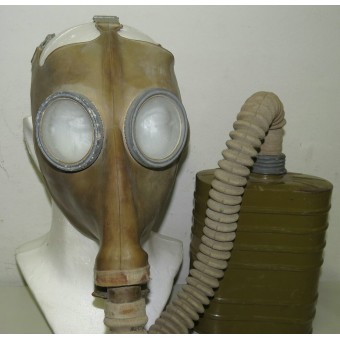 Soviet pre WW2 maschera antigas BN T4 con maschera MOD 08. Espenlaub militaria