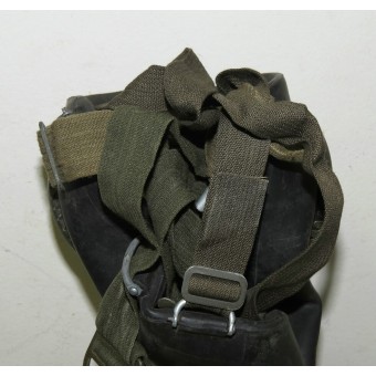 Wehrmacht Heer eller Waffen SS kamouflagekläder för strid gasmask. Espenlaub militaria