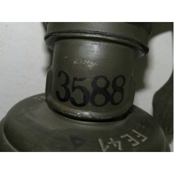 Wehrmacht Heer o Waffen SS camo máscara de gas de combate. Espenlaub militaria
