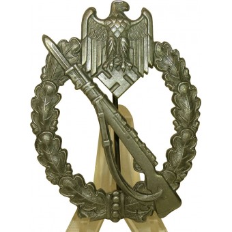 WW2 Infanteriets överfallsmärke, zink. Espenlaub militaria