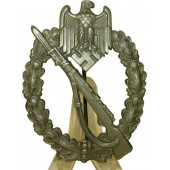 WW2 Infanteriets överfallsmärke, zink