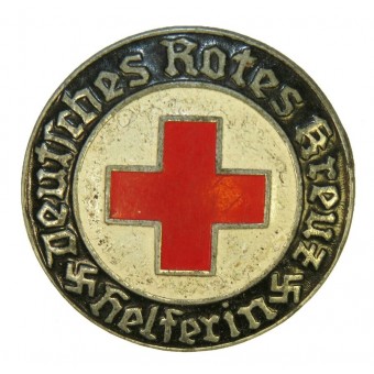 DRK Deutsches Rotes Kreuz Abzeichen für Helferin. Espenlaub militaria