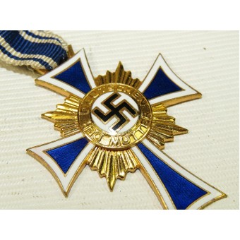 Clase alemán de oro madre cruzada Ehrenkreuz der Deutschen Mutter, Oro. Espenlaub militaria
