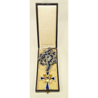 Saksan äidin kultaluokka Cross-Ehrenkreuz der Deutschen Mutter, kulta. Espenlaub militaria