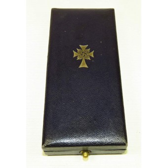 Deutsches Mutterkreuz der Goldklasse-Ehrenkreuz der Deutschen Mutter, Gold. Espenlaub militaria