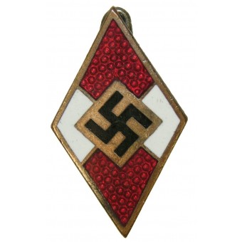HJ der NSDAP:s medlemsmärke, märkt M 1 /137 RZM. Espenlaub militaria