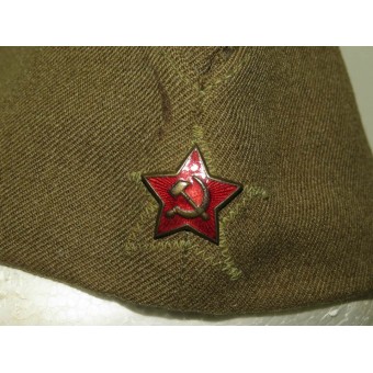 M35 Sovjetisk rysk sidohatt för underofficerare med sicksacksömmar runt stjärnan,. Espenlaub militaria