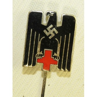 Duitse rode dwarslidmaatschapstickpin. 4e type. Espenlaub militaria