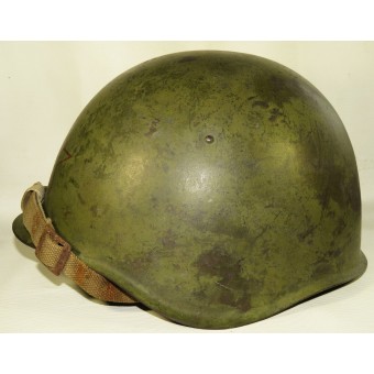 Soviet Ssch-39 steel helmet, marked 1940 year, Red Star with hammer and sickle. Espenlaub militaria