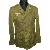 Wehrmacht Heer, DAK M 42 tunic in mint condition, never issued. Rb Nr marked 