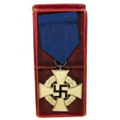 Croix de la classe d'argent de Rudolf Souval pour 25 ans de bons et loyaux services