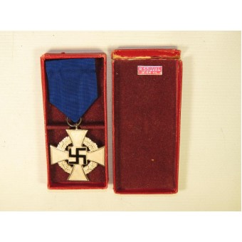 Rudolf Souval Silver Class 25 anni di fedele servizio Croce. Espenlaub militaria