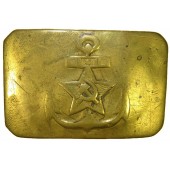 Soviet Navy pre war brass buckle