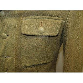 Wehrmacht Heer M 43 Feldbluse - túnica, puede ser cuestión de prisioneros de guerra. Espenlaub militaria