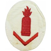 Krigsmarinens specialmärke från andra världskriget. Fartygs lätta artilleripjäsartillerichef eller graderad personal-FLAK