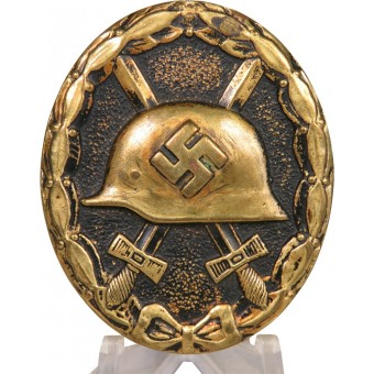 3rd Reich Black class - Wound badge, 1939. Espenlaub militaria