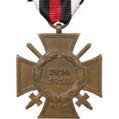 Крест Гинденбурга для комбатанта 1914-1918 год, с мечами GG Gebrüder GloerfeldLüdenscheid