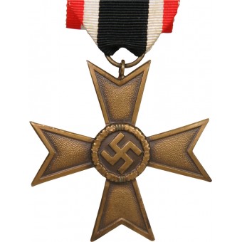 Крест за военные заслуги 1939 года, без мечей. Латунь покрытая бронзой. Espenlaub militaria