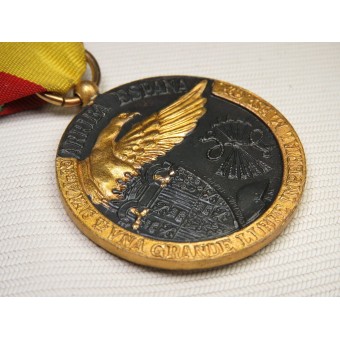 Spanish Civil War Medal - Egaña- Medalla de la Campana 1936-1939. Espenlaub militaria