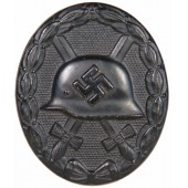 Troisième Reich. Insigne de blessure de la classe noire 1939