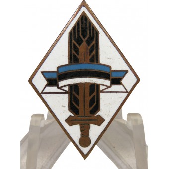 Derde Reich Estlandse Collaborators Badge - Eesti Loored. Bijzonder.. Espenlaub militaria