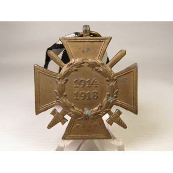 Крест Гинденбурга для комбатанта 1914-1918 год, с мечами O u C L Overhoff & Cie.Lüdenscheid. Espenlaub militaria