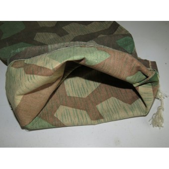 Bag made from a piece of Wehrmacht Zeltplane. Espenlaub militaria