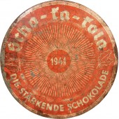 Lata de chocolate - 1941 Wehrmacht Packung- Scho-ka-kola. Vacío