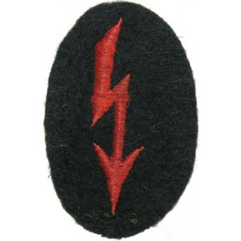 Нарукавный знак связиста Вермахта в артиллерии модель 1936 года. Espenlaub militaria