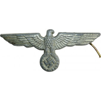 WW2 German headgear eagle, zinc. Berg & Nolte. Espenlaub militaria