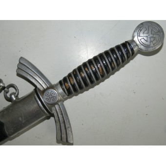 Luftwaffe dagger, first type, SMF. Aluminum parts. Soviet soldiers trophy. Espenlaub militaria