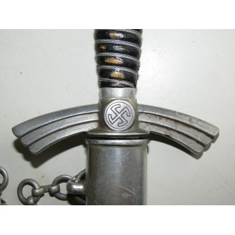 Luftwaffe dagger, first type, SMF. Aluminum parts. Soviet soldiers trophy. Espenlaub militaria