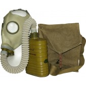 Maschera antigas BN-T5 dell'esercito rosso, con filtro MT-4