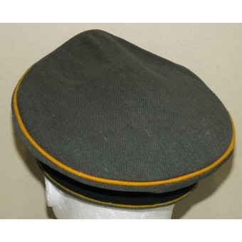 Ricognizione corazzato del cappello della visiera Wehrmacht per gli ufficiali. Espenlaub militaria