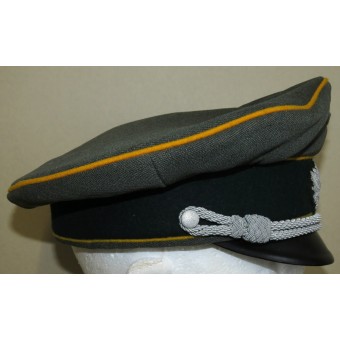 Reconnaissance blindée du chapeau de pare-soleil pour les officiers de la Wehrmacht. Espenlaub militaria