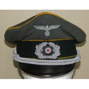 Blindados de reconocimiento del sombrero de visera para los oficiales de la Wehrmacht. Espenlaub militaria