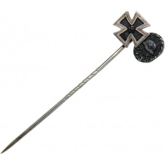 1939 Fer insigne croix et blessure miniature 9 mm. Espenlaub militaria