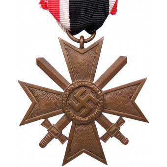 Kriegsverdienstkreuz 2. Klasse mit Schwertern. 1939. Бронза. Espenlaub militaria