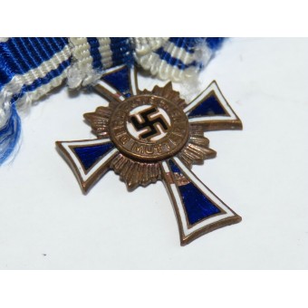En miniatura de la madre cruzan, clase de bronce. Tercer Reich. Espenlaub militaria